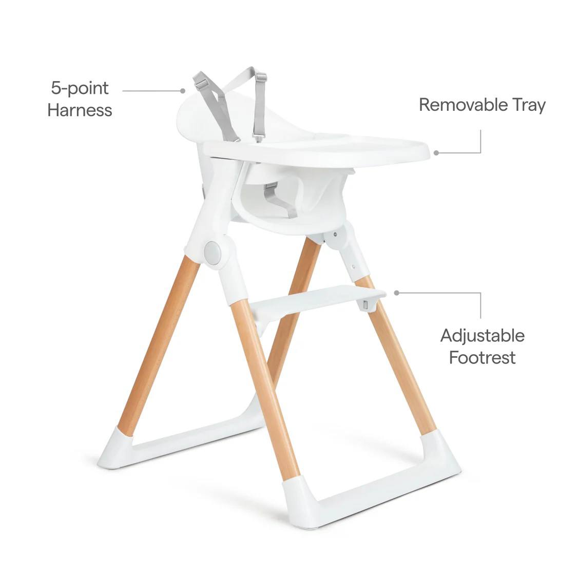 Easy Clean Foldable High Chair
