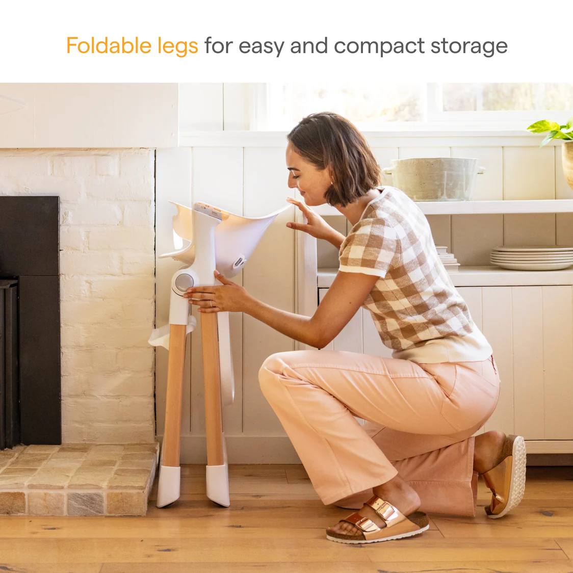 Easy Clean Foldable High Chair